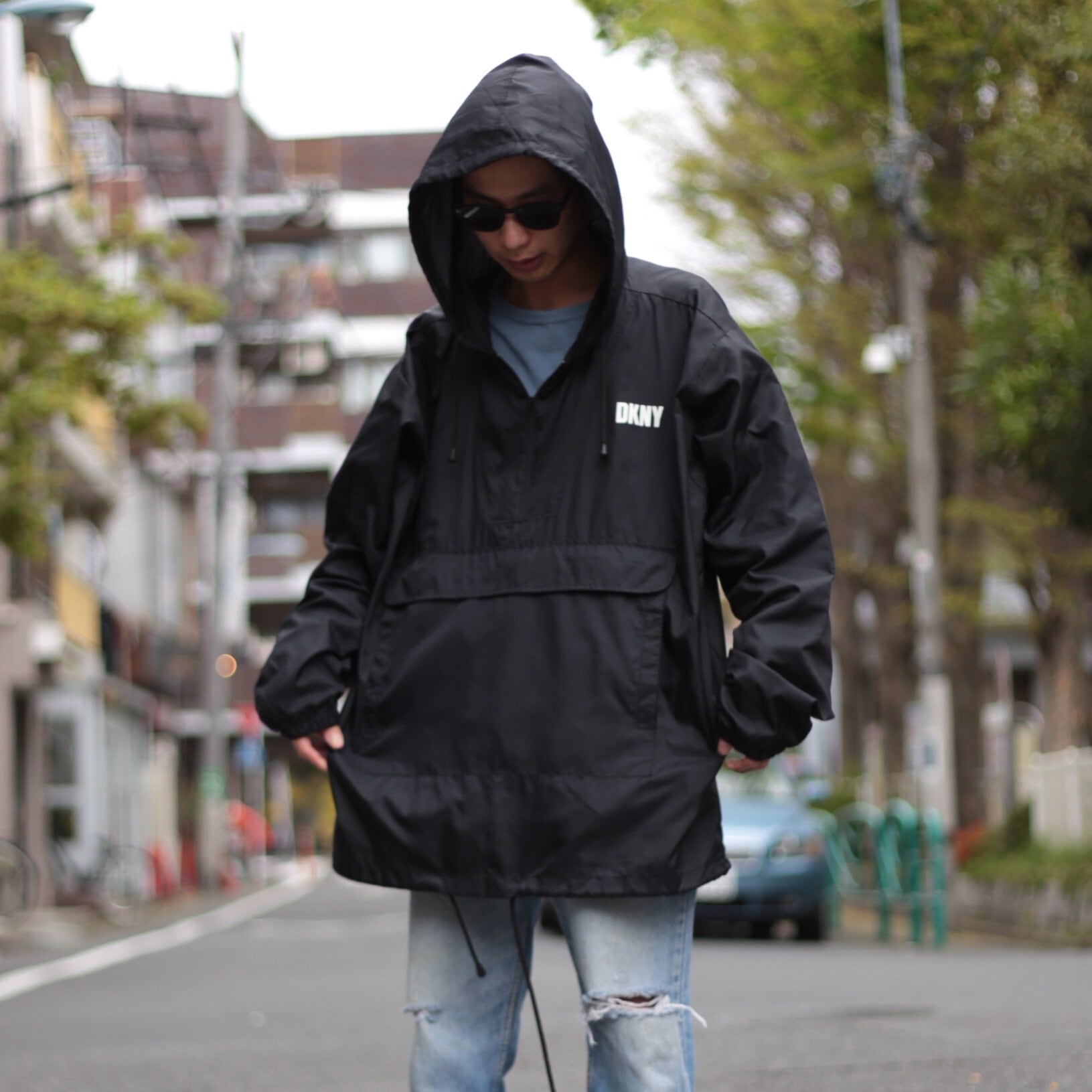 公式限定新作/送料無料 極希少 90s ダナキャランDKNY ウィンド