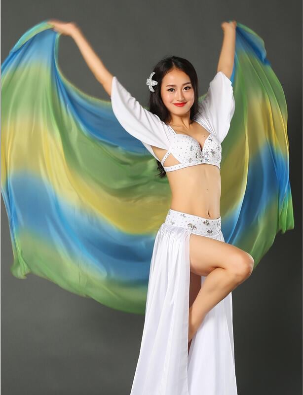 ベリーダンスショールベールベリーダンスベール210 * 110cmステージ