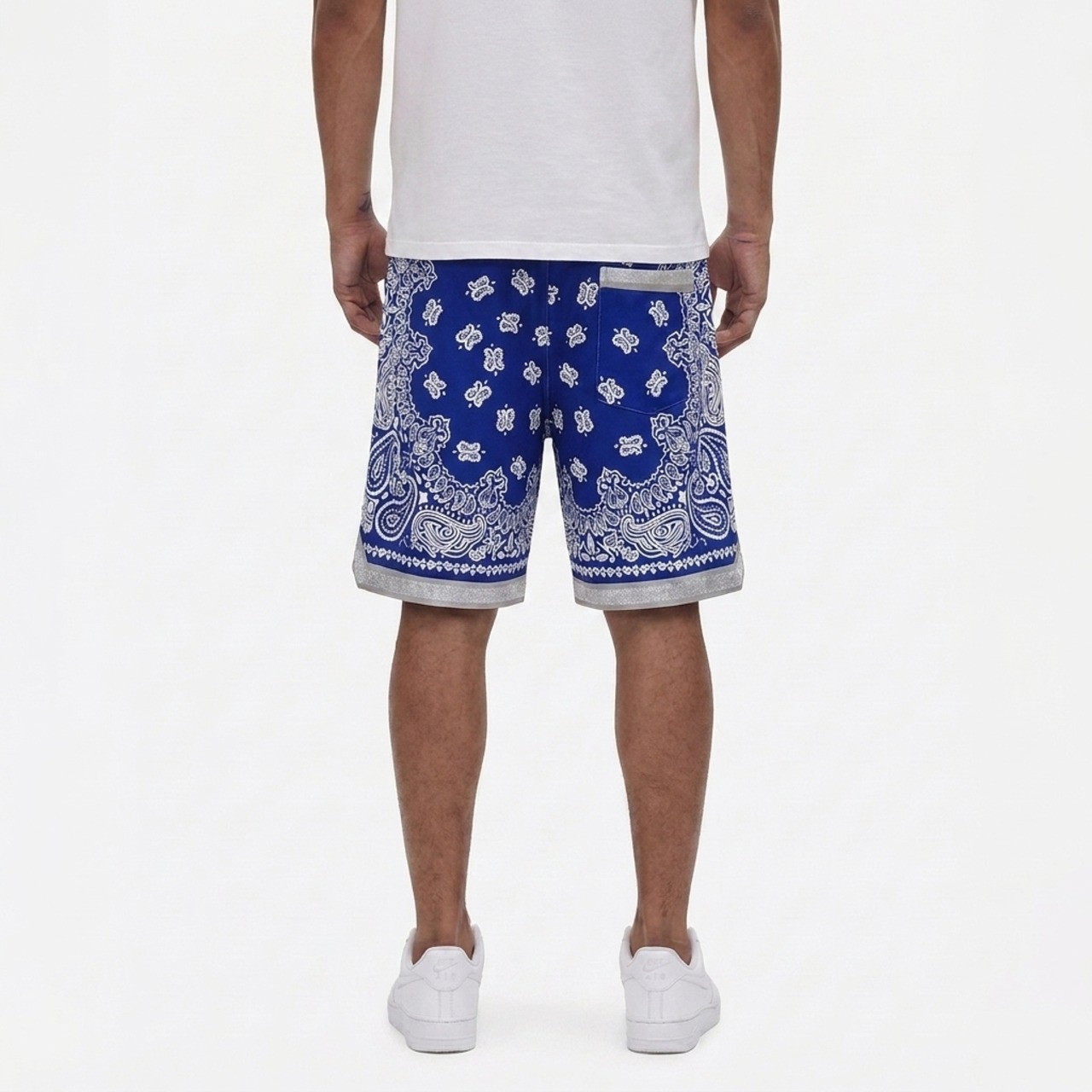 BANDANA PRINT SHORTS