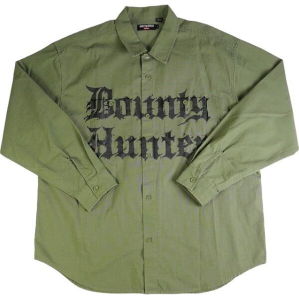 SUPREME シュプリーム 23AW Bounty Hunter Ripstop Shirt バウンティ ハンター リップストップ シャツ 長袖 ブラック