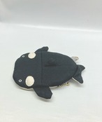 【売約済み】シャチ　パスケース｜とりさん工房ーかわいいハンドメイドポーチ