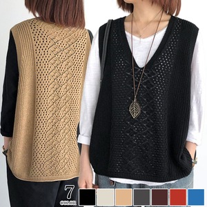 ニット ジレ レディース ベスト 秋冬 アウター トップス おしゃれ きれいめ 大人 かわいい カジュアル 重ね着 レトロ オーバーサイズ 大人可愛い 大人女子