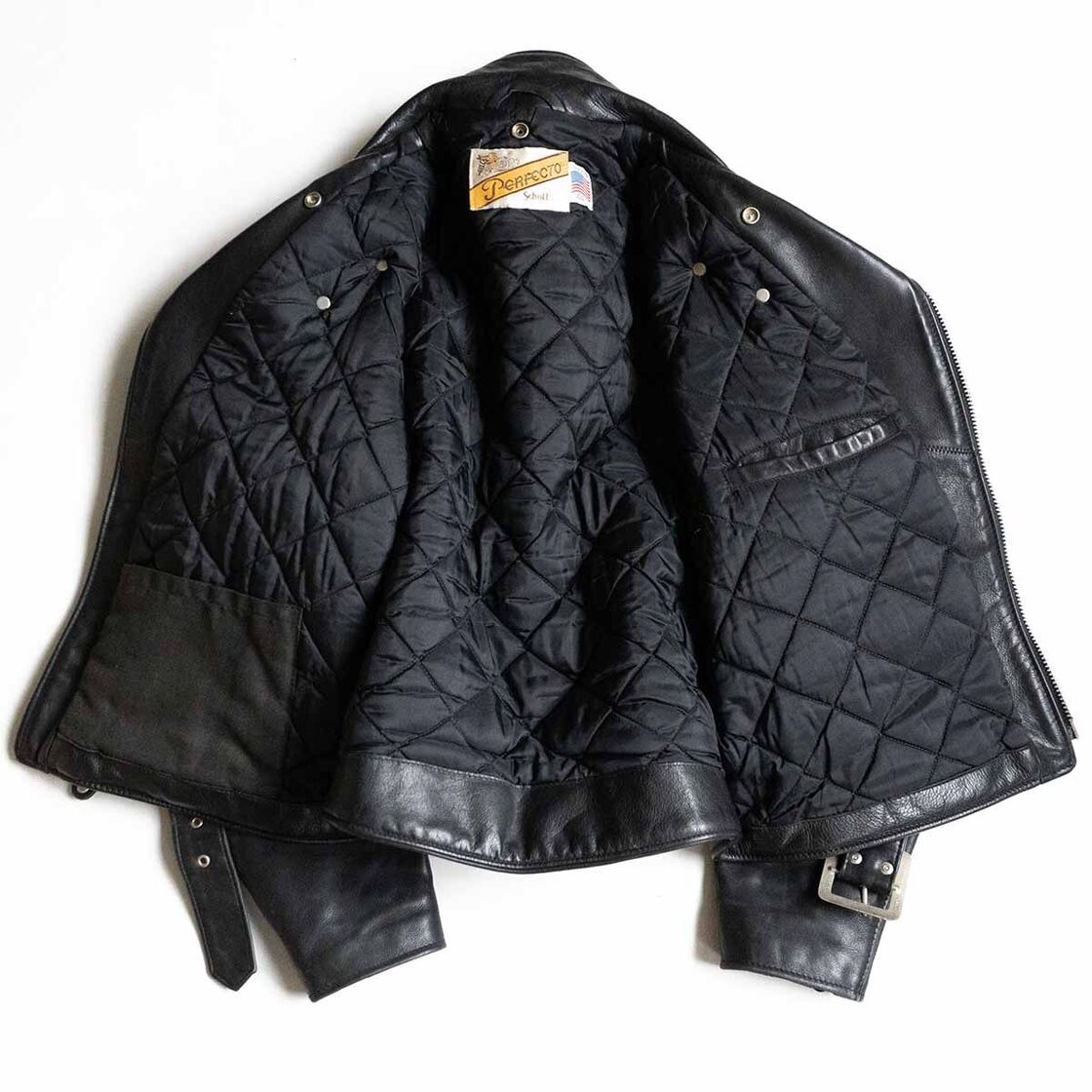 美品/ビッグサイズ】SCHOTT【118/ダブルライダース ジャケット 