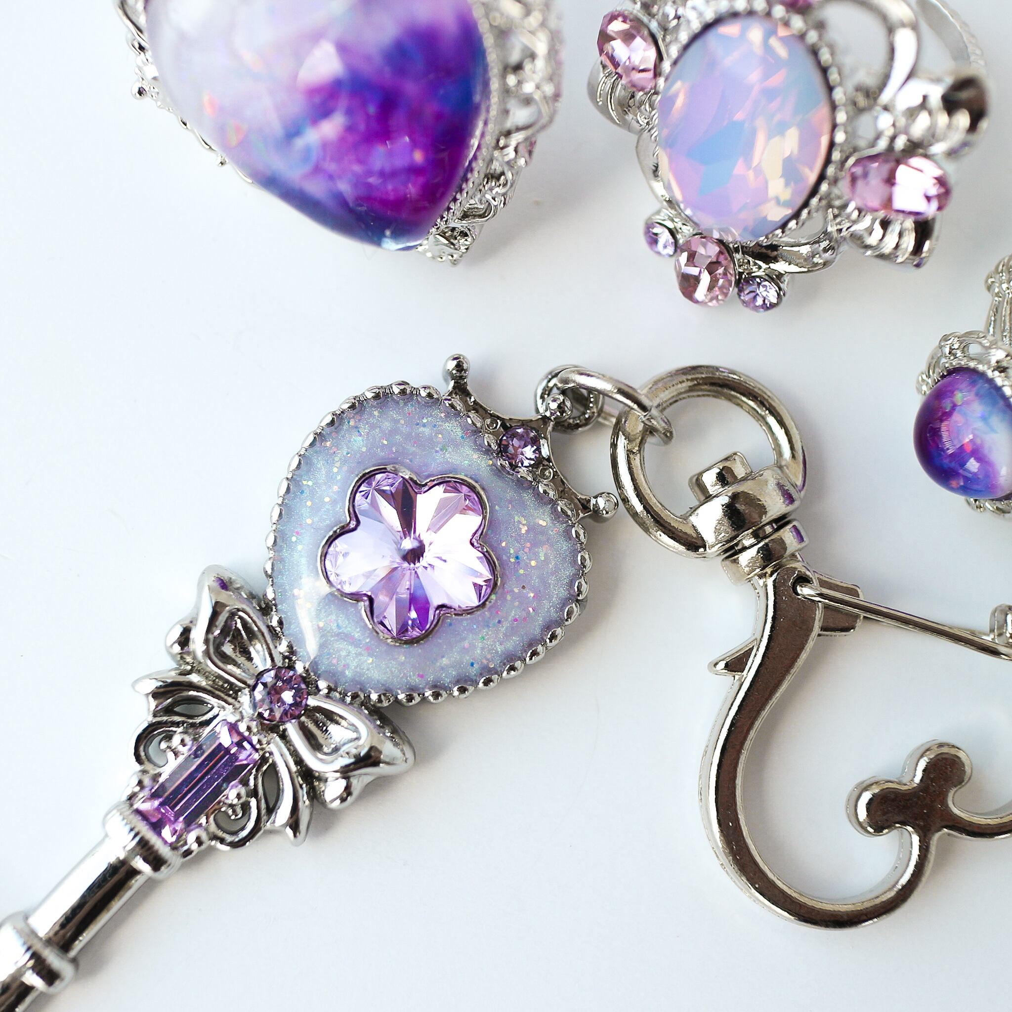 Decorative ring (purple blue) | マルベリコ