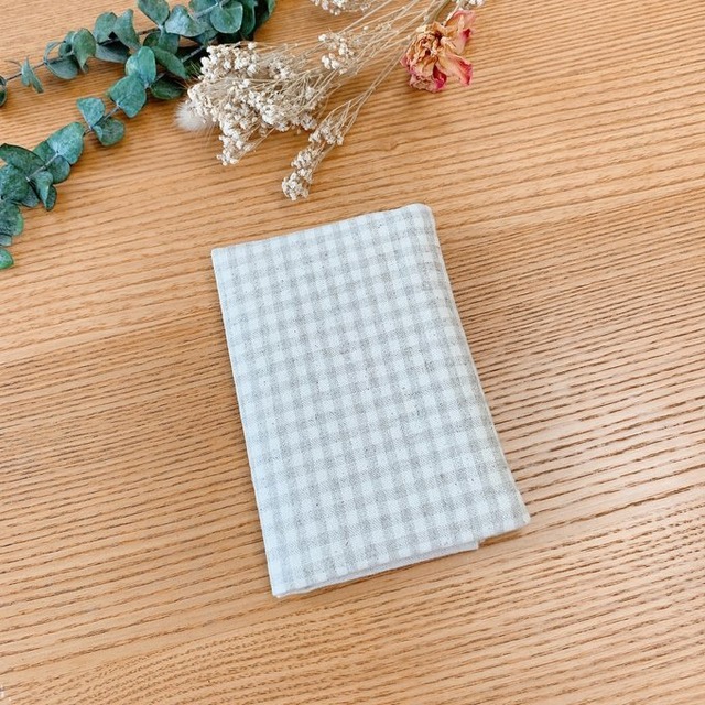マイクロ5サイズ/ナチュラルコットンリネン リフィル用ポーチ