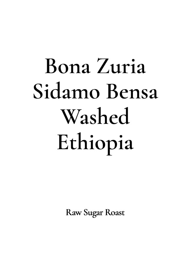 Ethiopia | Bona Zuria