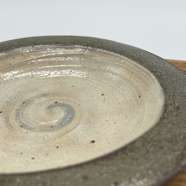 『廣辻有美』　深めリム皿　2110400211017A