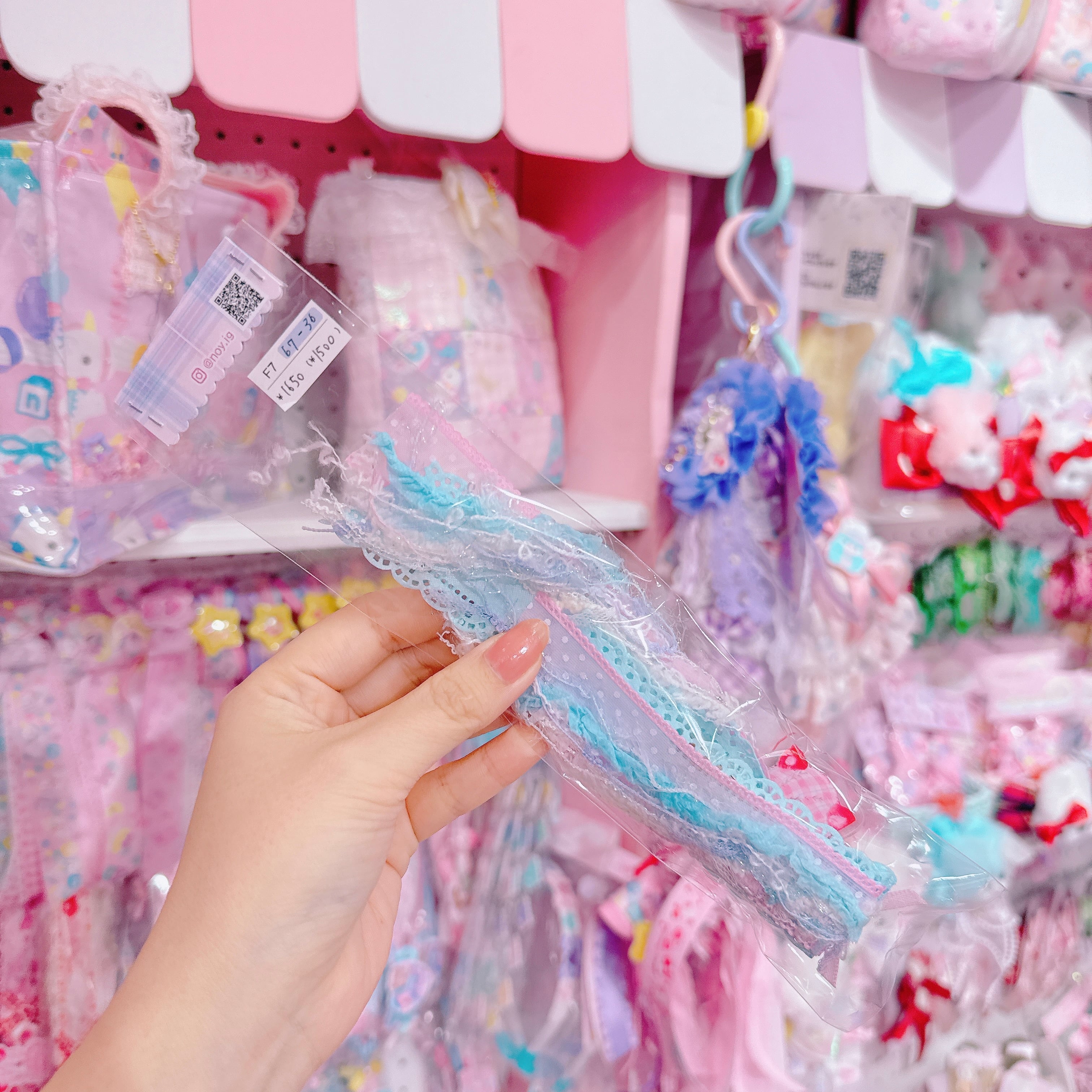 【F7】67-36ゆめかわポニーオーヘアクリップ