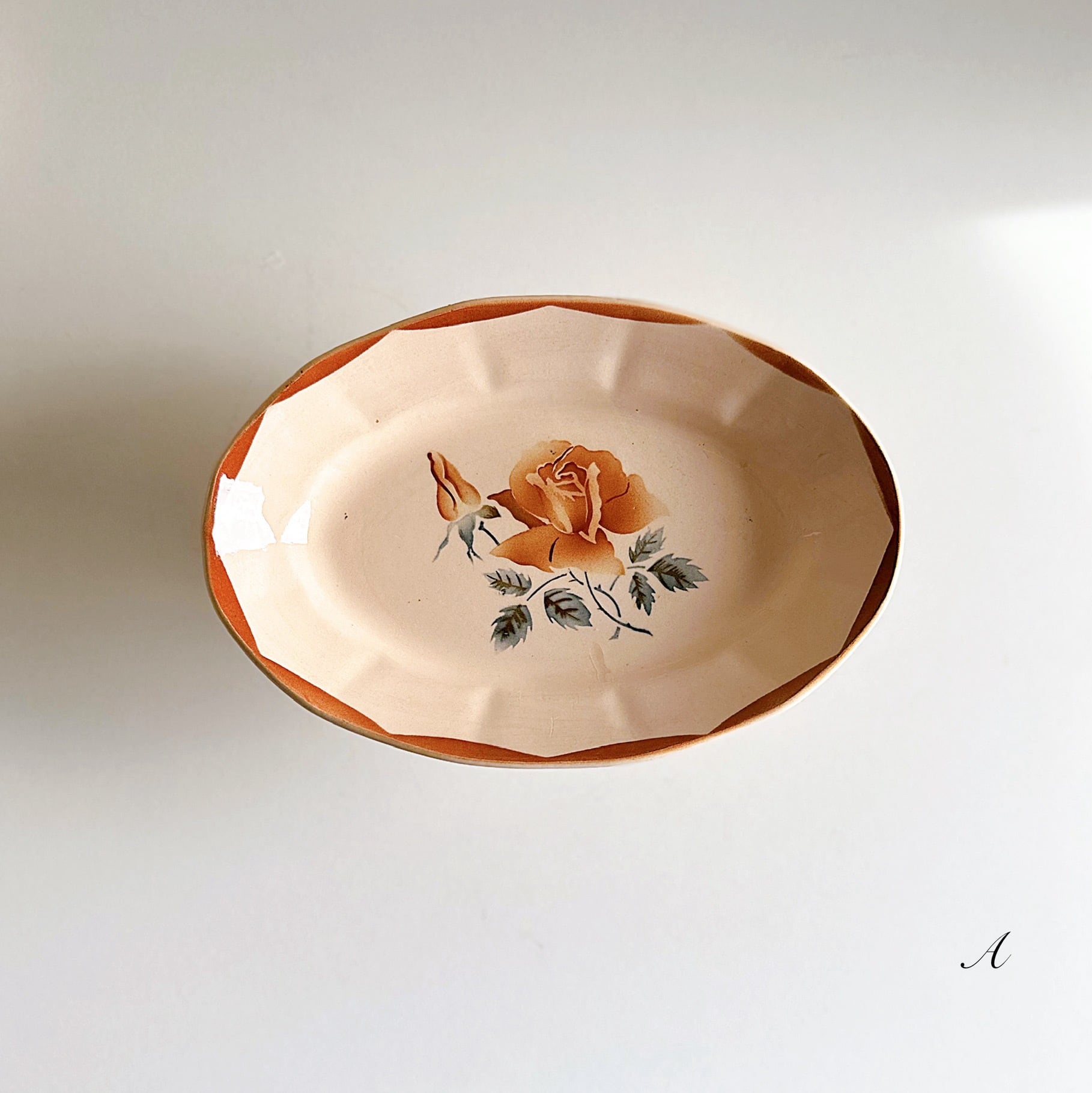 フランス　アンティーク　sarreguemines ボーンチャイナ　磁器 フランス アンティーク sarreguemines ボーンチャイナ 磁器 フランス