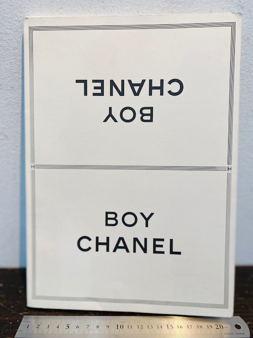 非売品　BOY CHANEL ポスター　PHOTO BYカール・ラガーフェルド撮影