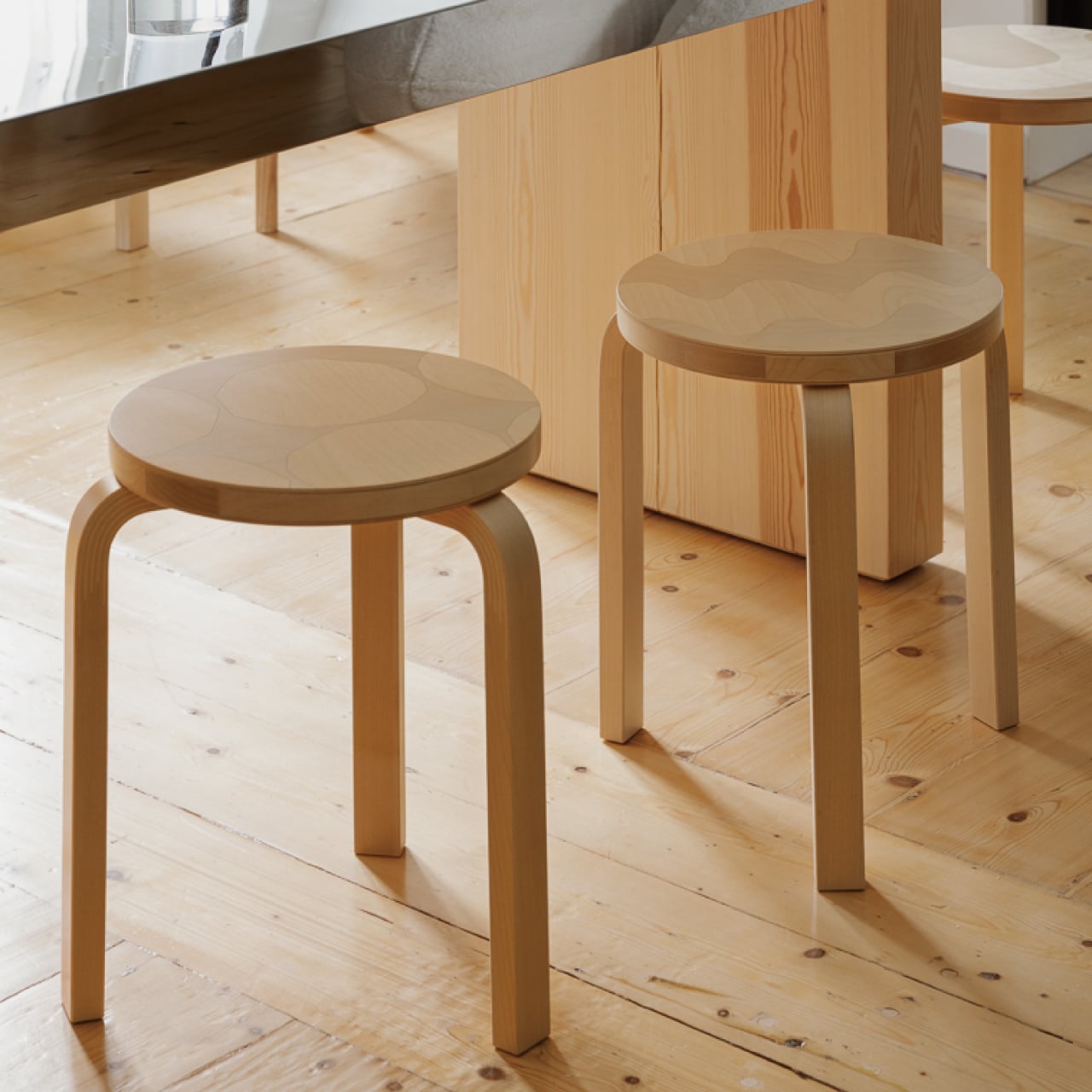 Artek + Marimekko スツール 60 ロッキ Artek＋Marimekko】スツール 60 / ロッキ / アルテック＋マリメッコ