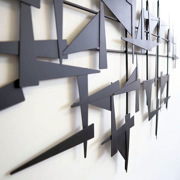 アイアンウォールアート トライアングル 壁飾り アートパネル プレート（63） アイアンウォールアートパネル「トライアングル」壁飾り（63）