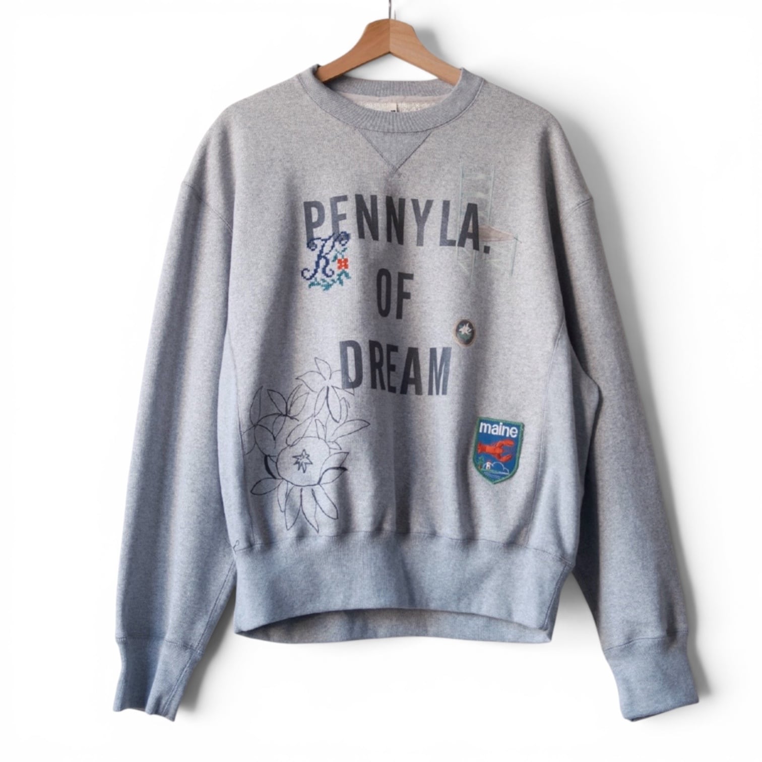KHOKI  [HAND STITCHED SWEATSHIRT]