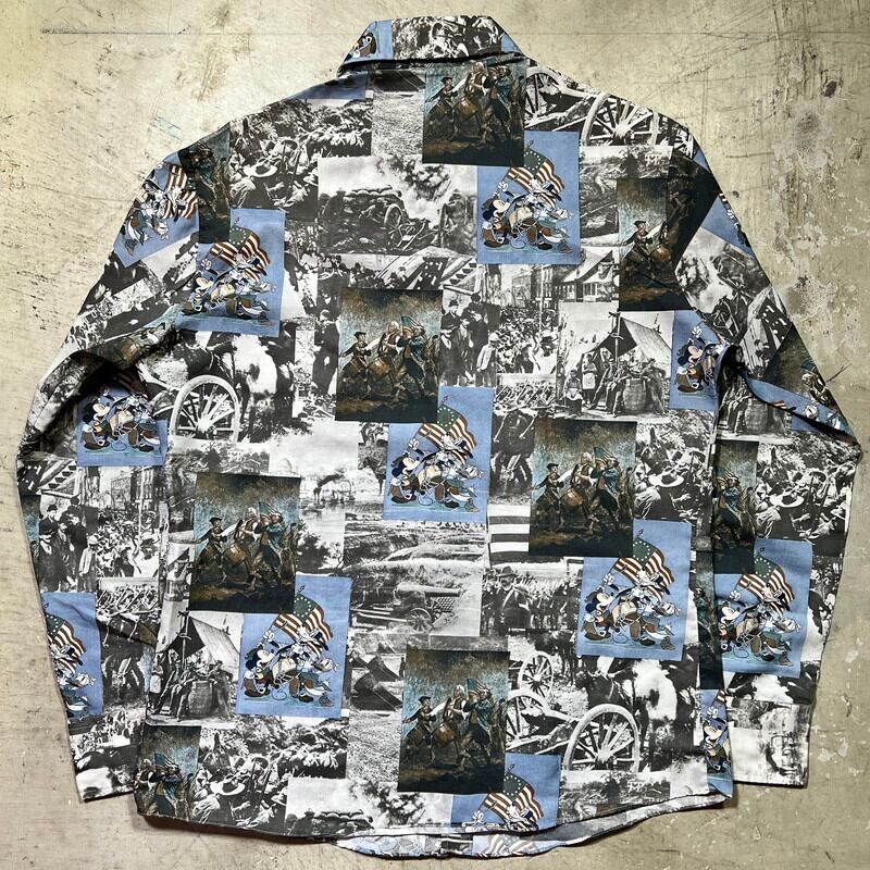 70's KENNINGTON × DISNEY ミッキーマウス ケニントン ポリエステル