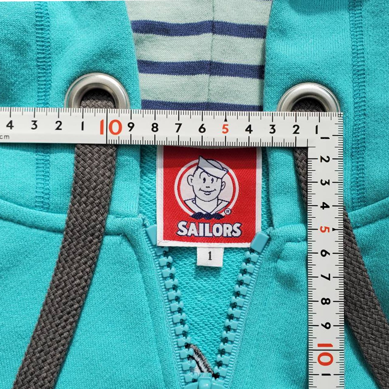 ZIPパーカー グレー×【4】size | セーラーズsailors ZIPパーカー グレー×【4】size | セーラーズsailors