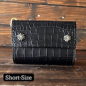 専用リンク【カスタムオーダー Trucker Wallet-10 クロコ型押しレザー】