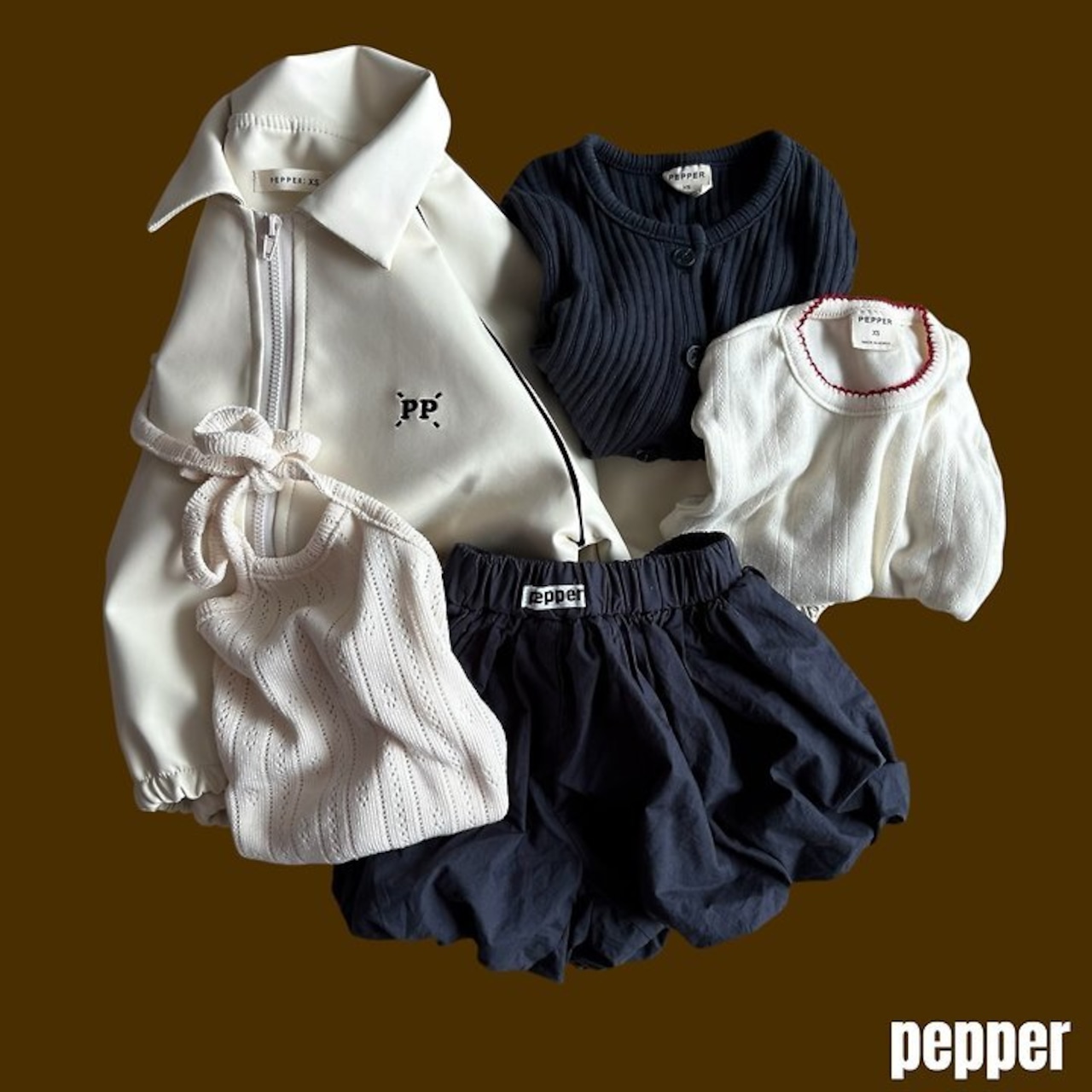 【取寄/韓国直送】PEPPER 26/AU pepperパンプキンパンツ|秋服|韓国子供服