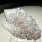 フローライト / クォーツ【Fluorite with Quartz】中国産