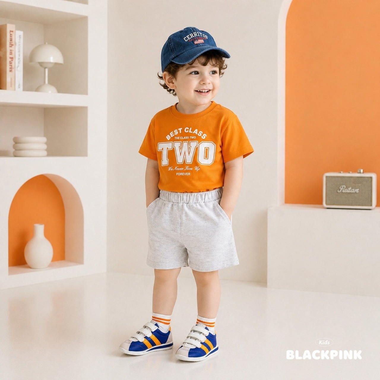 [BLACKPINK] Daily Basic Shorts (2XL) / [블랙핑크] 데일리기본반바지 (2XL)