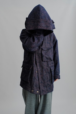 【oira】Zukin half coat