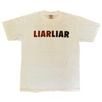 LIAR LIAR / Movie Print Tee / ONEITA POWER-T / Deadstock / L / 90s