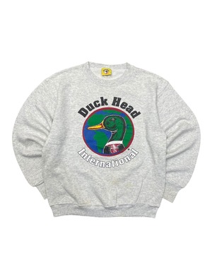 USA製 DACKHEADl ダッグヘッド プリントスウェット スウェット 90年代 90's