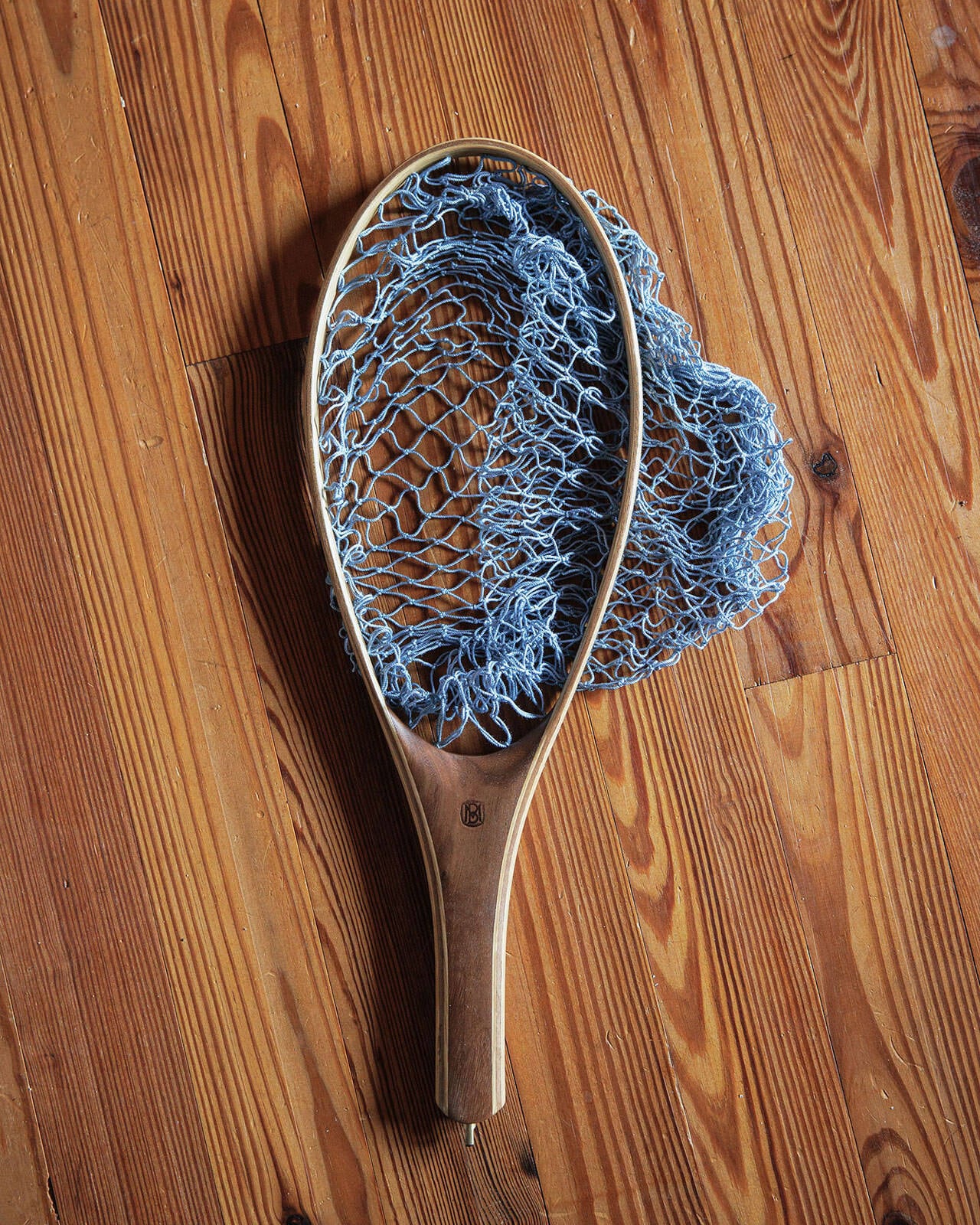 Handmade Landing Net “Last Chance” - Blue