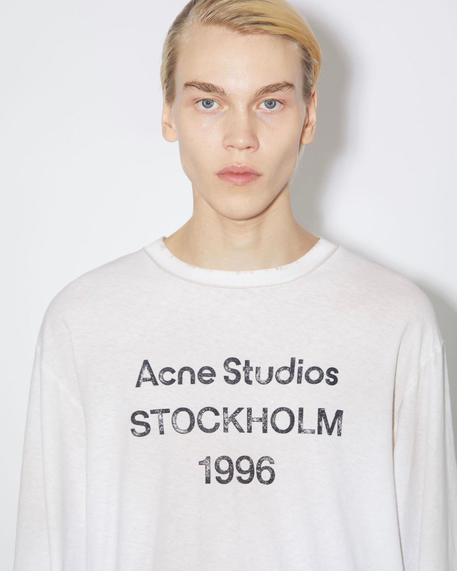 Acne Studios UNISEX】スタンプロゴ ロングスリーブTシャツ | idealclasse