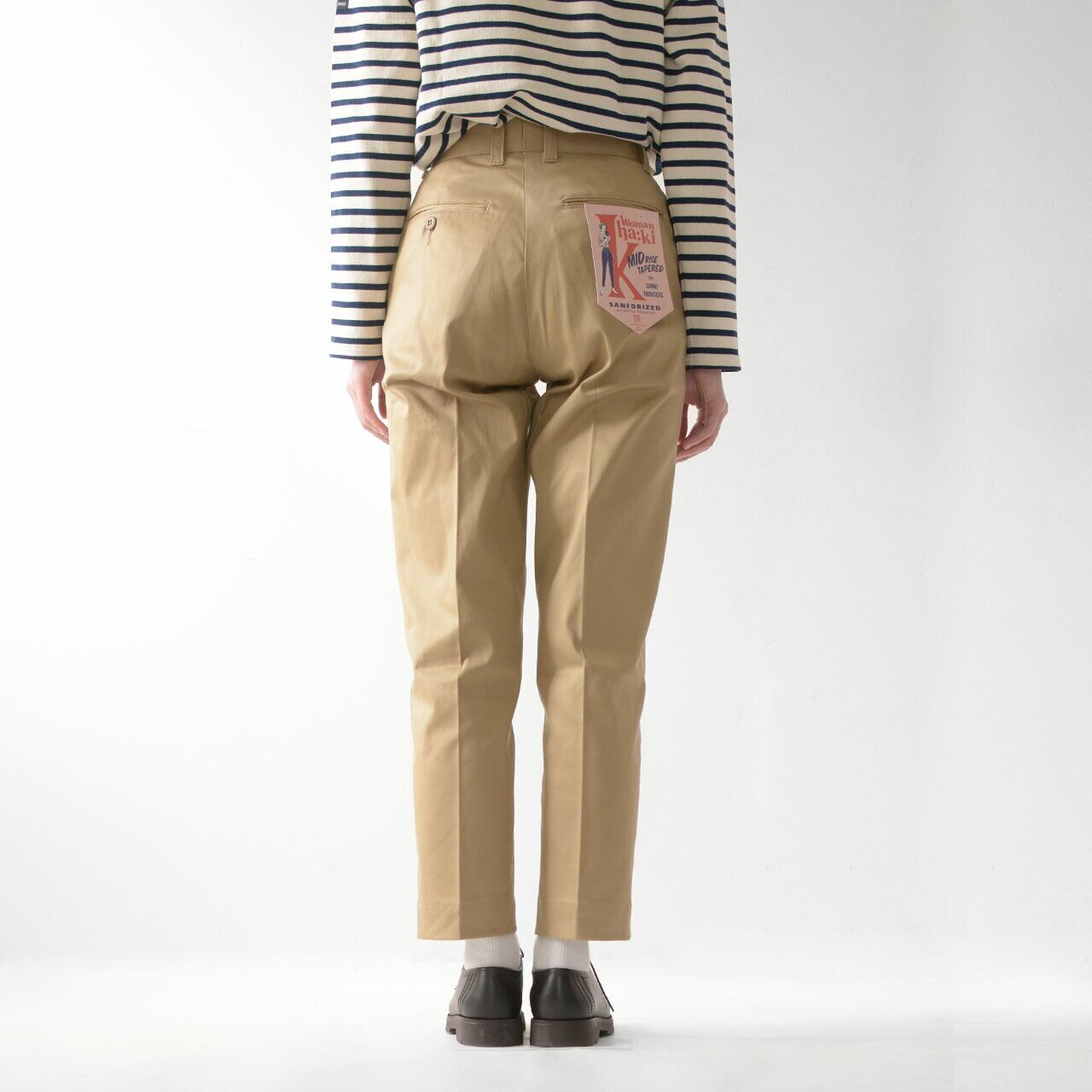 KHA:KI [カーキ] MIDRISE TAPERD CHINO [MIL-19HPT301] ミッド