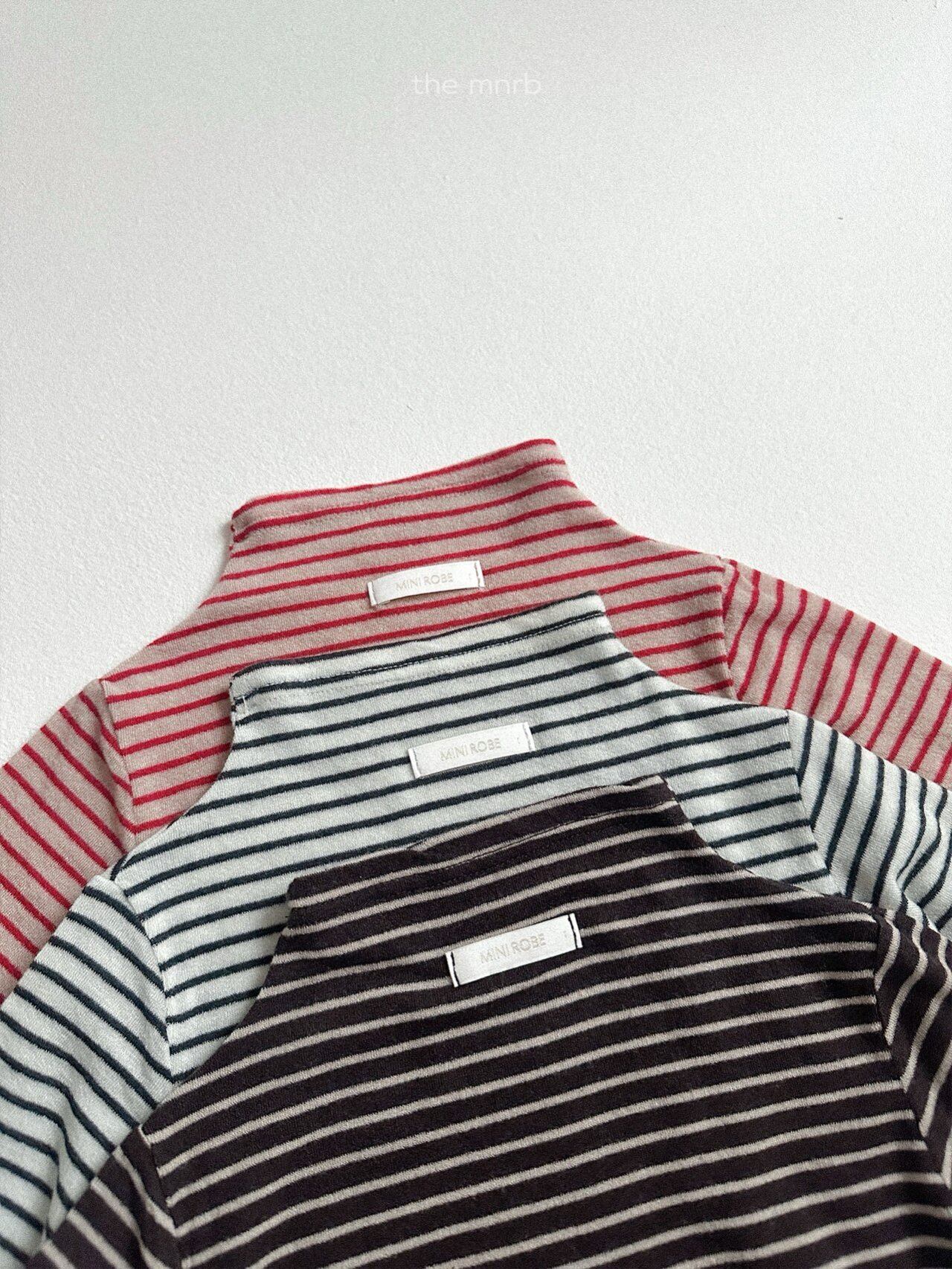 【即納】Merino half turtleneck tee / minirobe