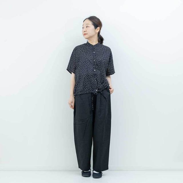 MidiUmi　ワイドバルーンシャツ