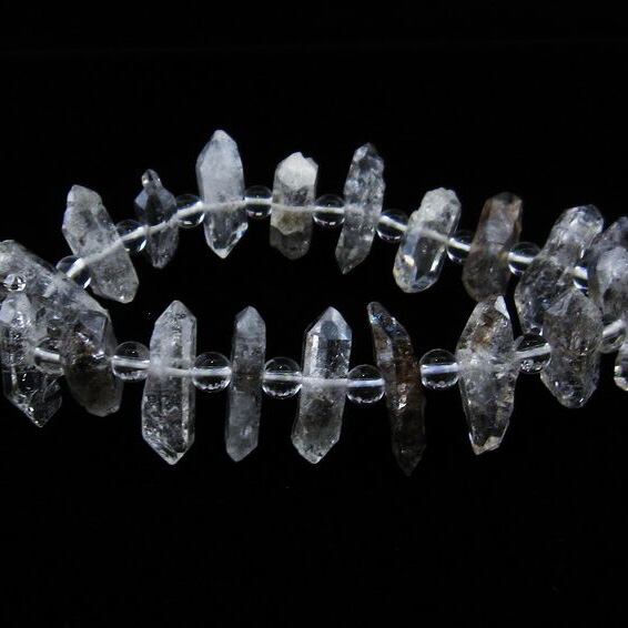 オイルインクォーツ ブレスレット 石油入り水晶 ブレス 一点物 111-33534