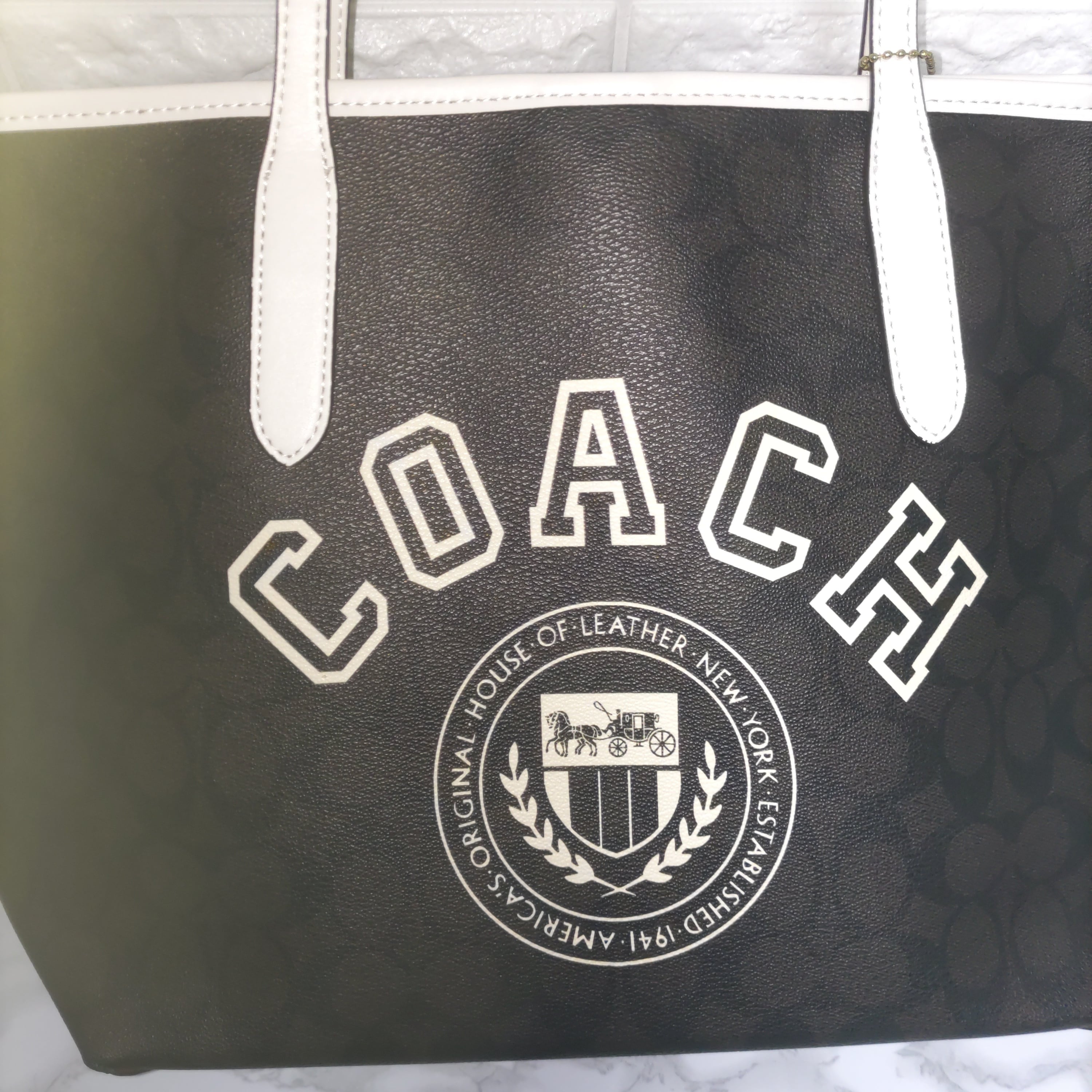 COACH コーチ トートバッグ 手提げバッグ レディースバッグ ブラウン