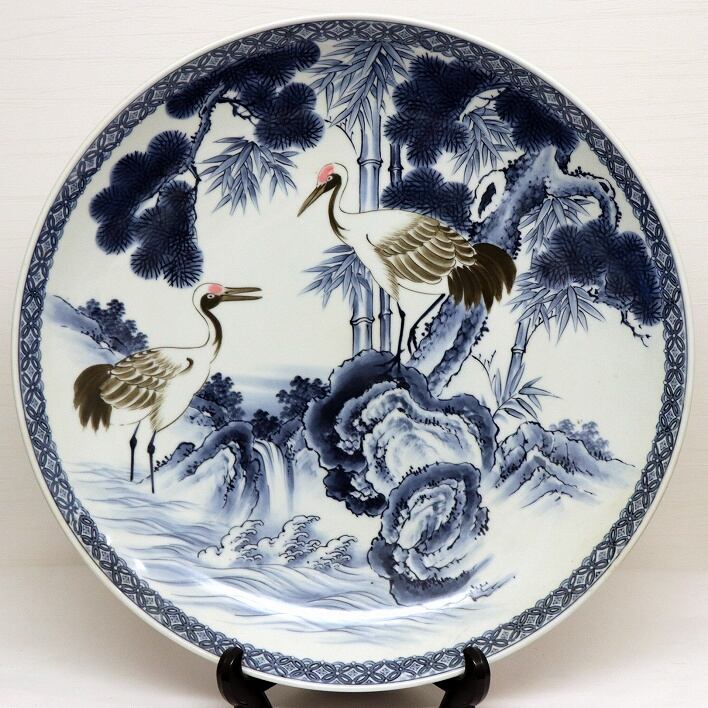 益子焼】特大 飾り皿 大皿 直径39cm 【公式通販】