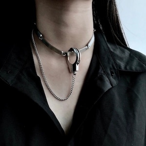 【予約】Handcuffs chain necklace