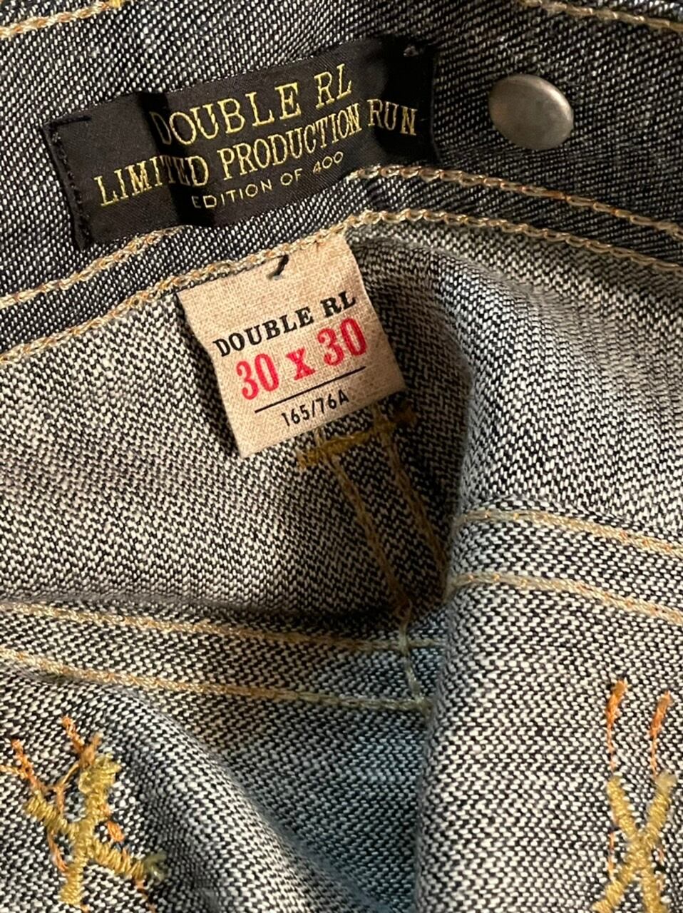 NOS(新古品) アメリカ製 RRL “131 Cowboy Overalls” 限定品 W30-L30