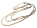 80s vintage gold flat chain long necklace
