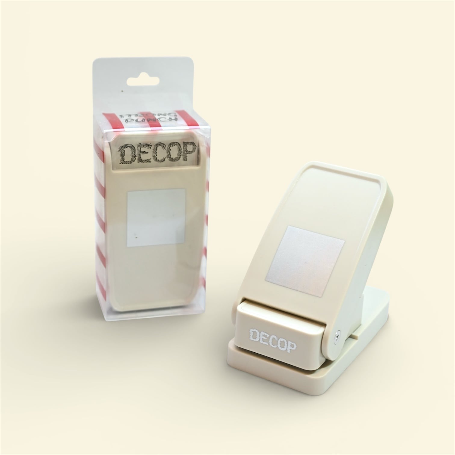 DECOP ストロング クラフトパンチ 1.5インチ スクエア | ideaswitch