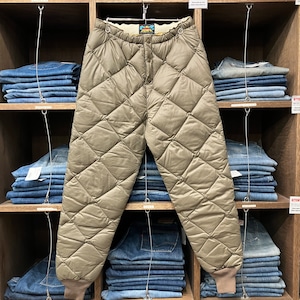 1960'S BAUER DOWN QUILTING NYLON PANT