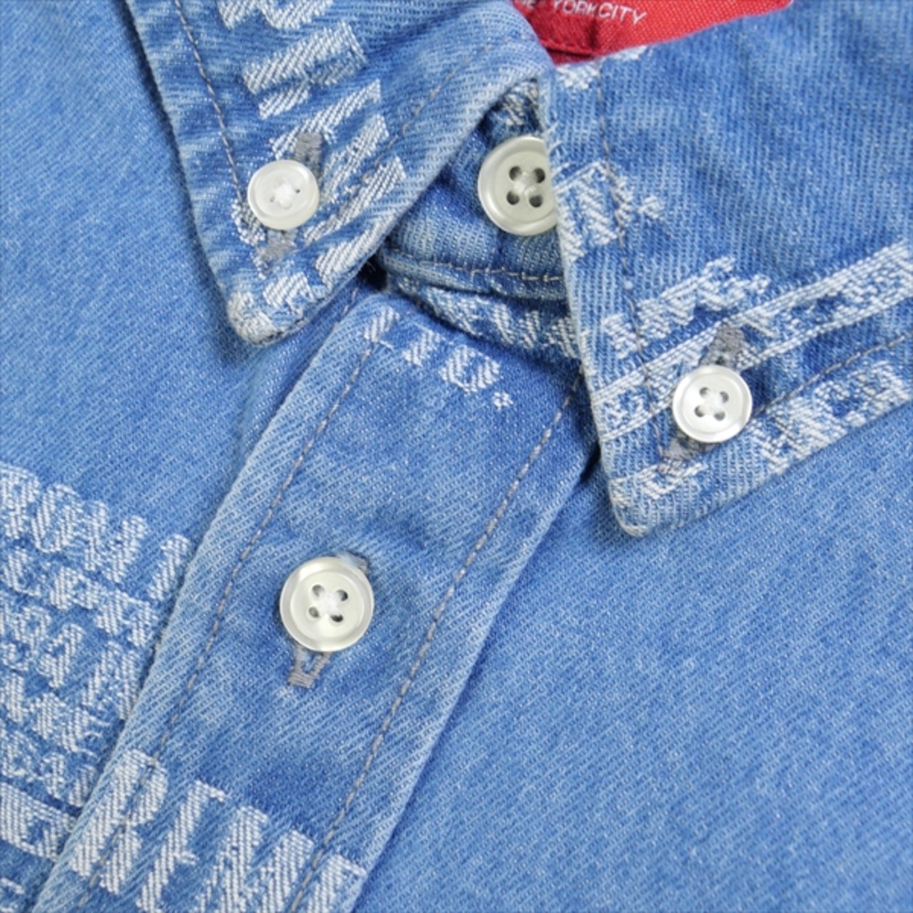 Size【M】 SUPREME シュプリーム 23SS Trademark Jacquard Denim Shirt 