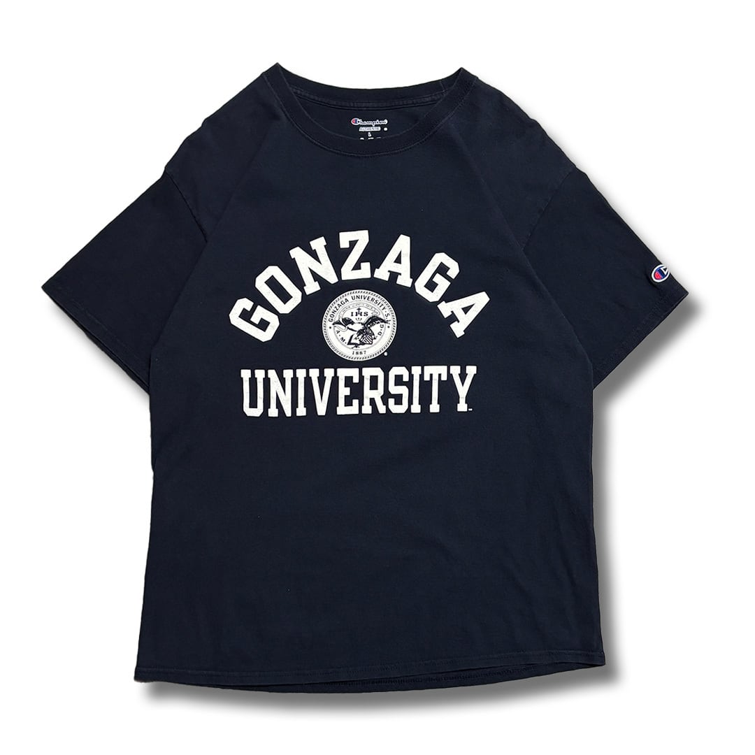 Gonzaga University Logo Printed T-Shirt. Champion