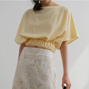 Cropped Dolman Sleeve T-Shirt  T4515