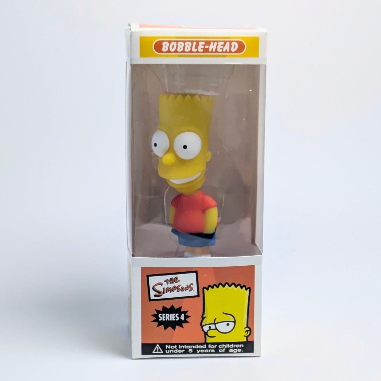 【 The Simpsons ( シンプソンズ ) 】『 バート・シンプソン 』FUNKO Wacky Wobbler / ワッキーワブラー / ボビングヘッド / 首振り人形 / ファンコ〚アメリカン雑貨 アメトイ〛