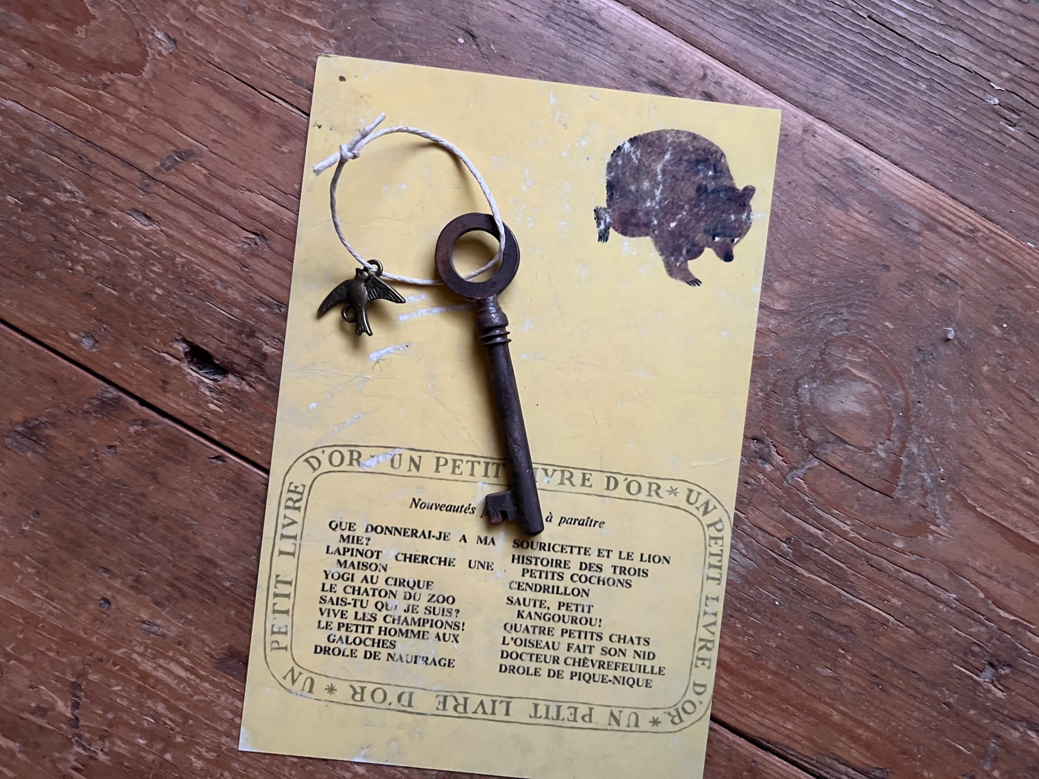 フランスの古い鍵(4)フレンチアンティーク ヴィンテージ アンティークキー