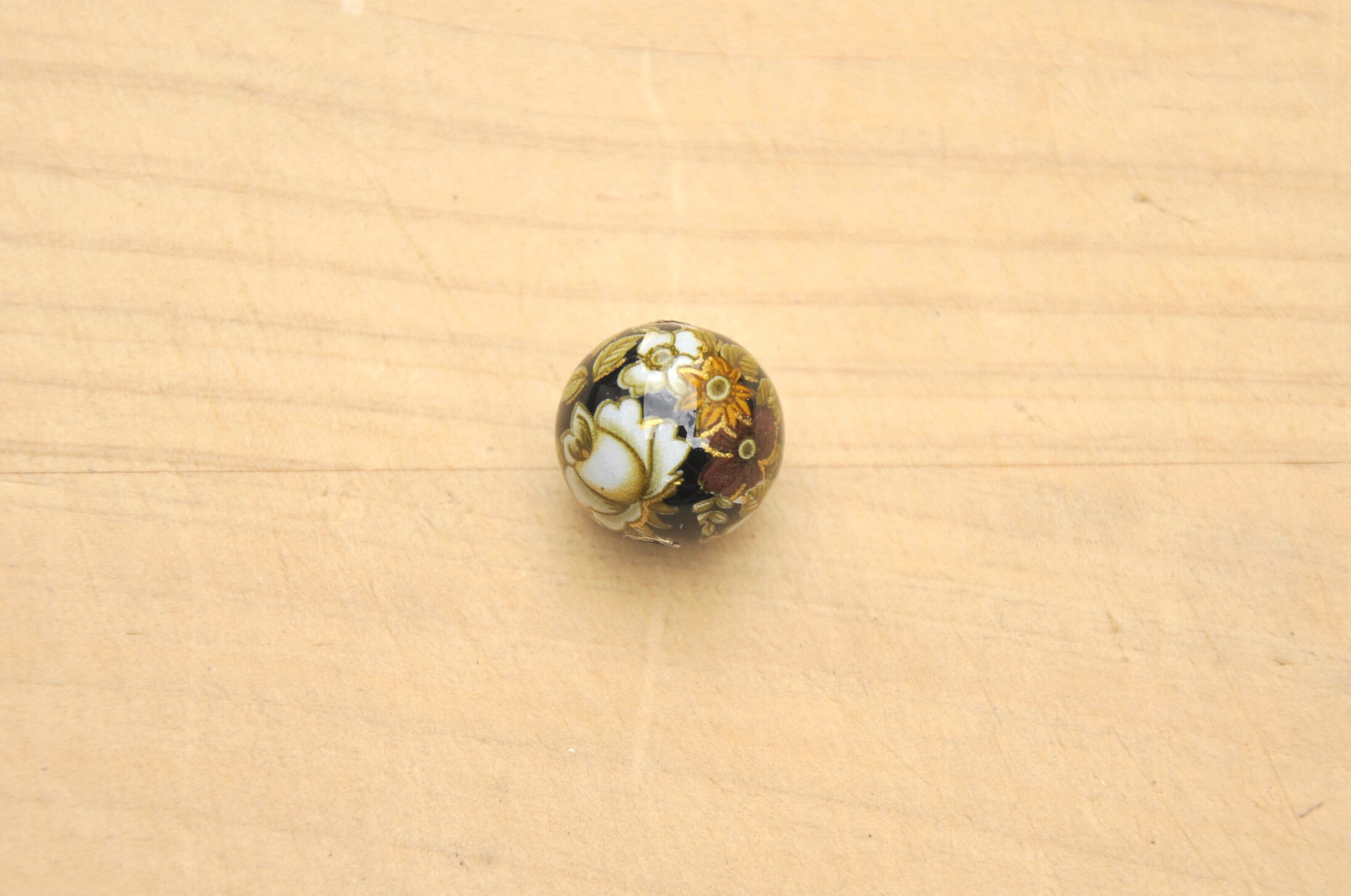 c - 27 フロストローズ 黒(まる) 14mm