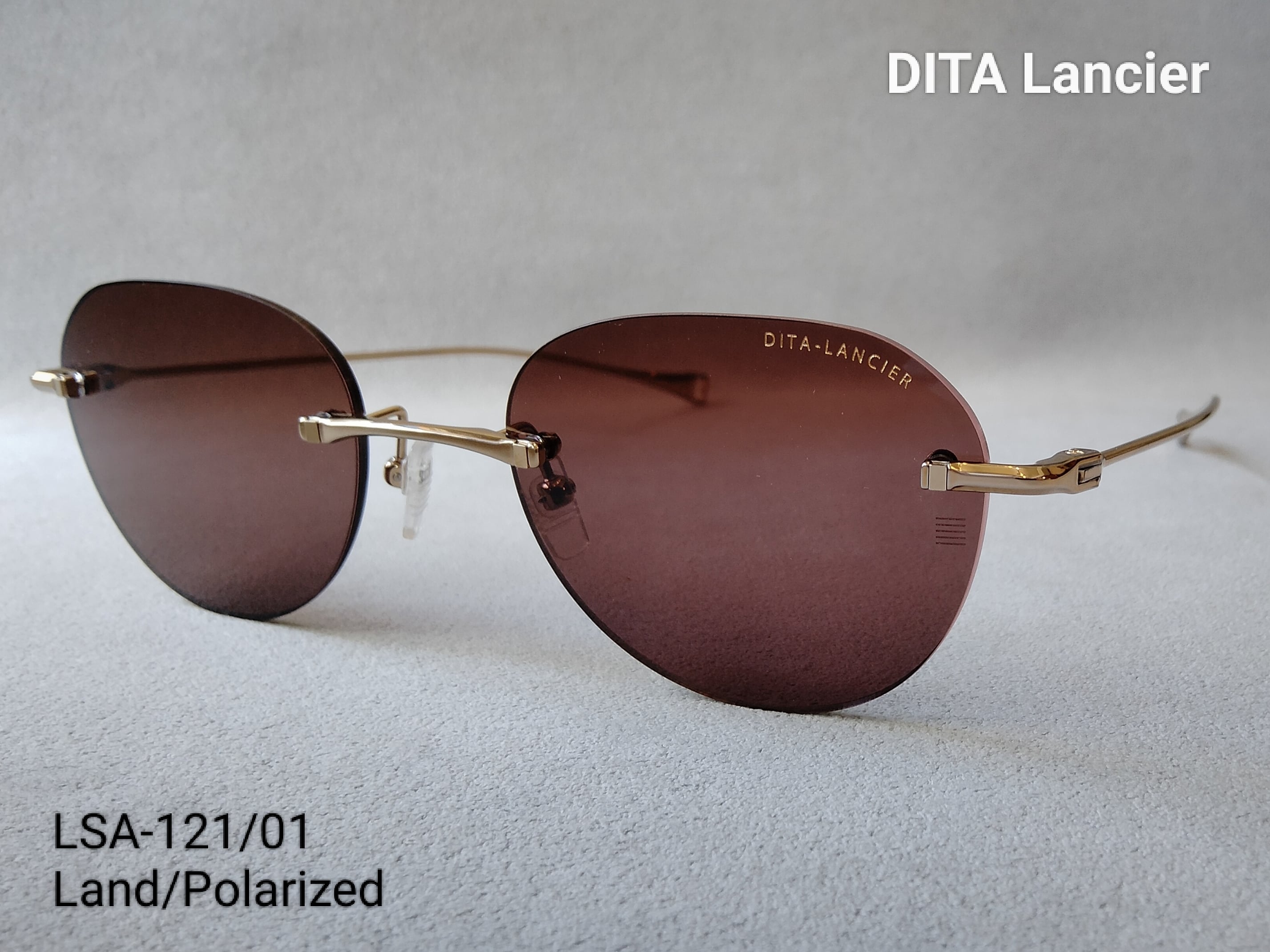 DITA Lancier（ディータ ランシアー）LSA-121‐01 Gold Sand // Land