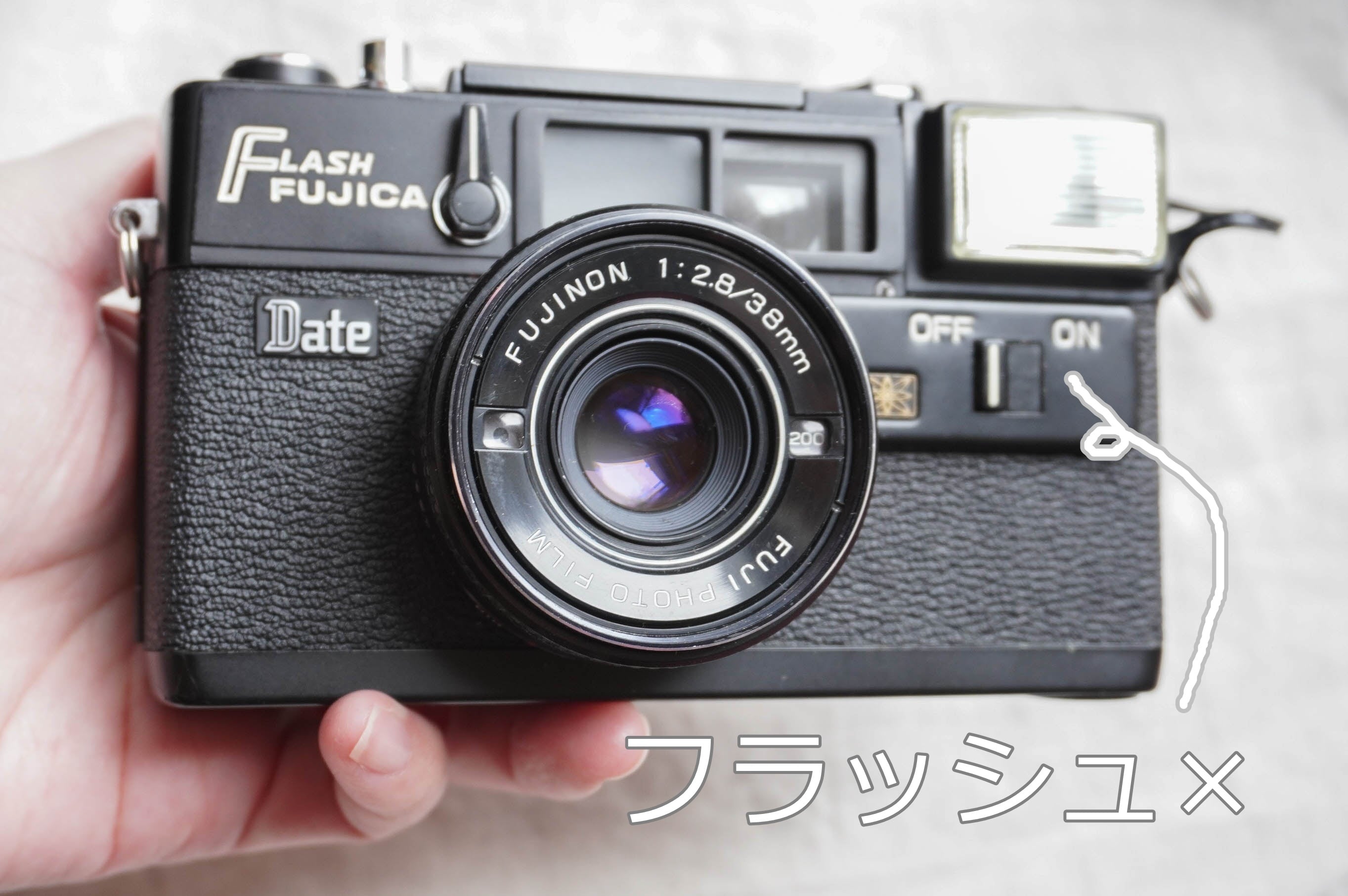 わけあり】FLASH FUJICA DATE | パピオカメラオンラインストア