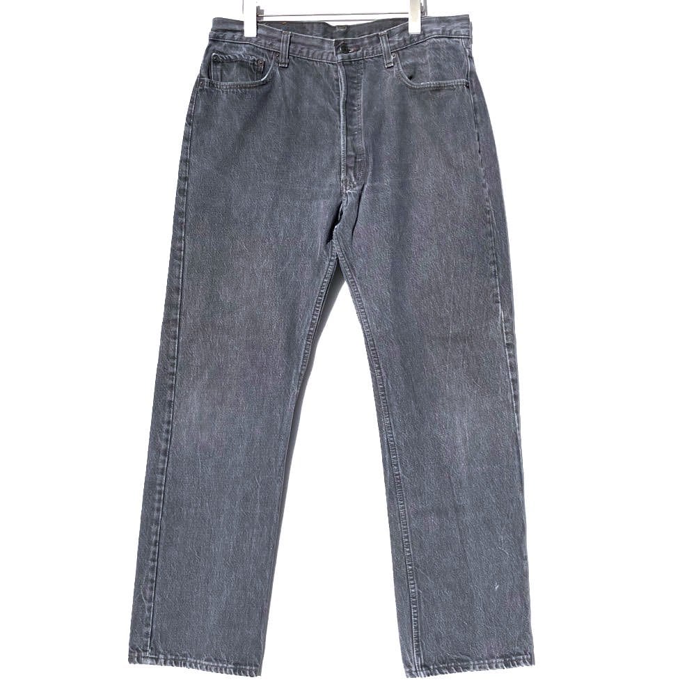 Levis 501 black yarn dyed [Levis 501-0658 Made in USA] [1990s