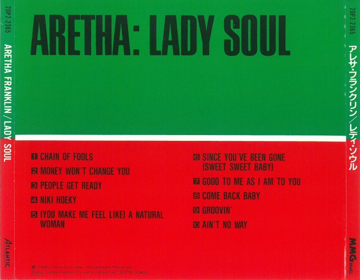 Aretha Franklin 『Lady Soul』 オリジナル　USA 盤 FRANKLIN,ARETHA - Lady Soul - Amazon.com Music
