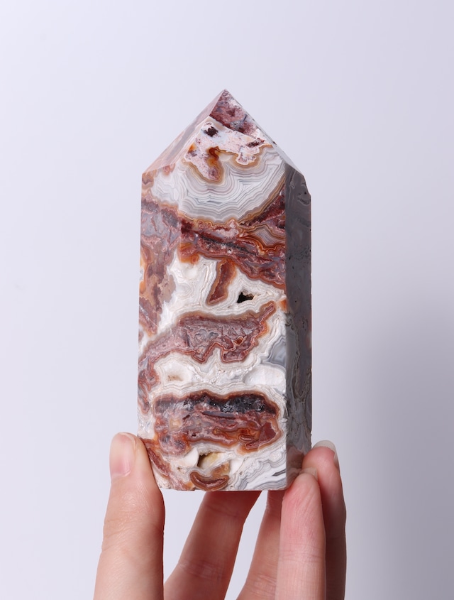 CRAZY LACE AGATE TOWER | MEXICO